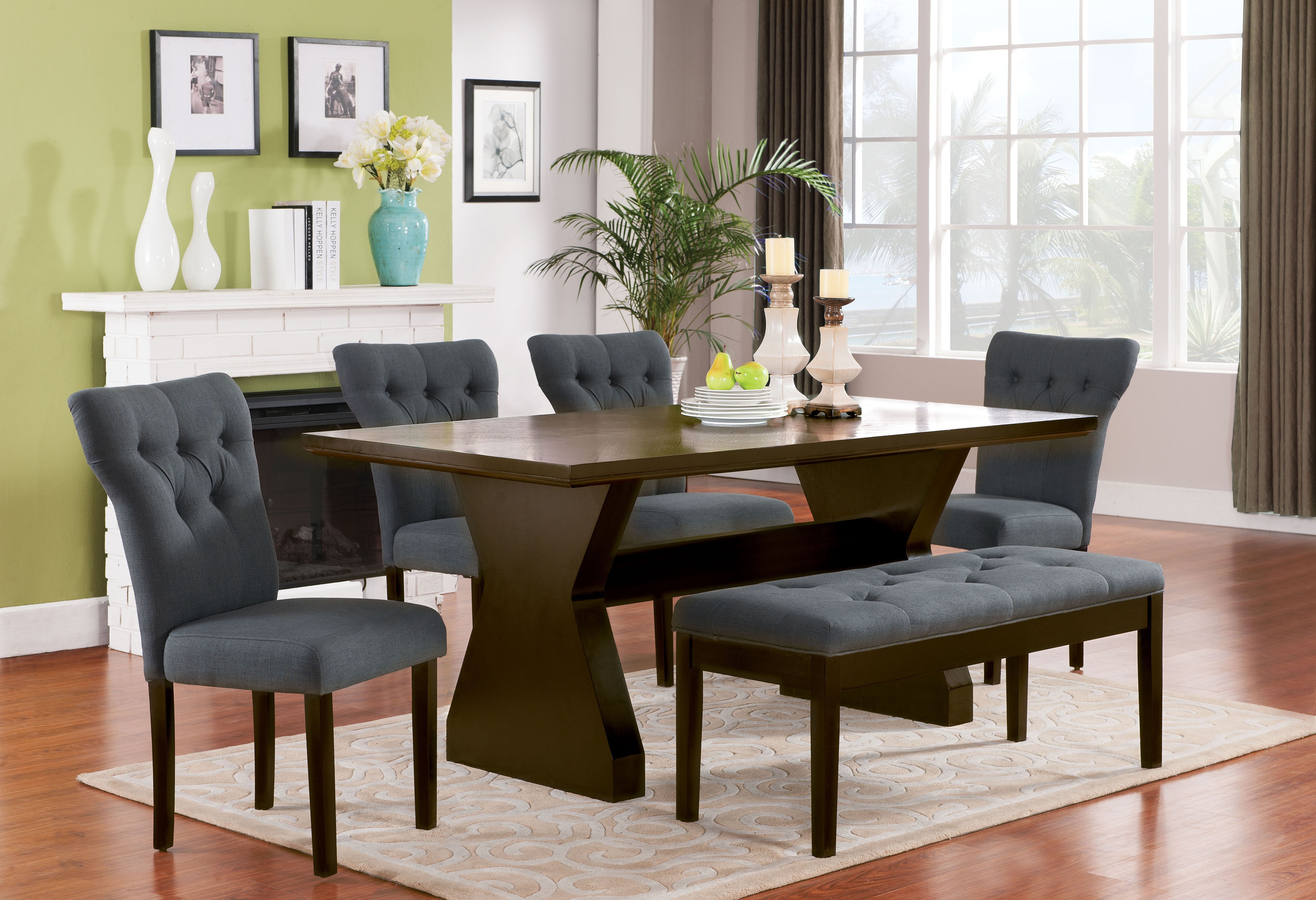 Acme Furniture Casual Dining Effie Dining Table 71515 - Tar Heel